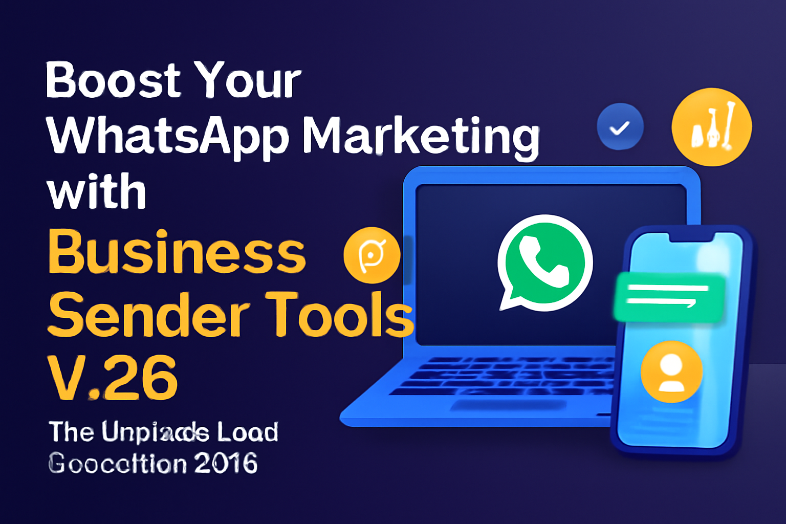 Boost Your WhatsApp Marketing with Business Sender Tools V.26 The Ultimate Lead Generation Suite